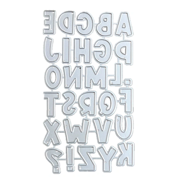 Craft Affaire Alphabet Cutting Die - Design 04